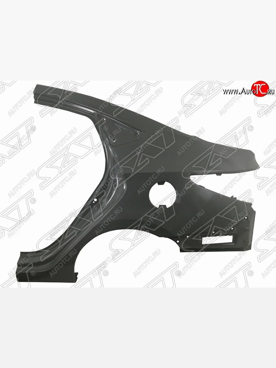 Левое крыло заднее SAT Hyundai Solaris RBr седан дорестайлинг (2010-2014)  в Перми Пермском крае