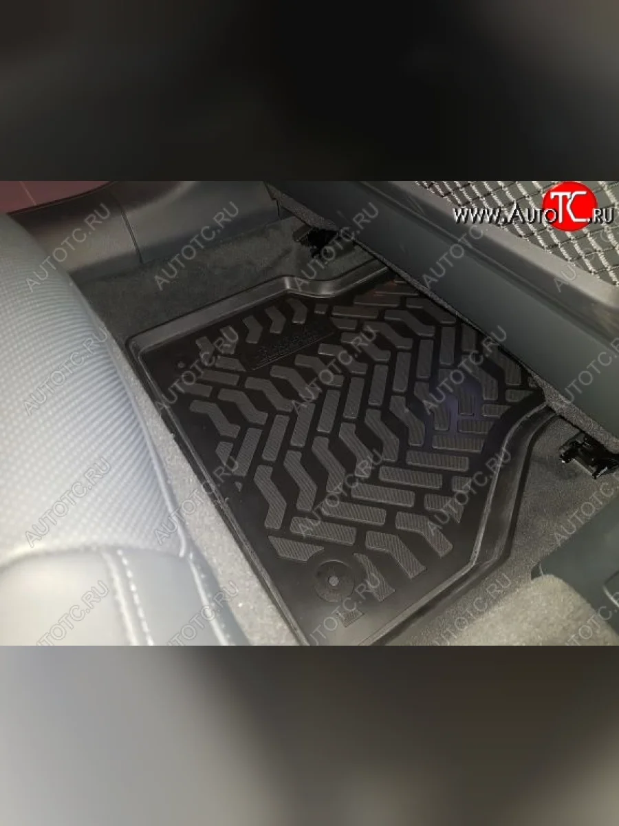 Комплект ковриков в салон Aileron 3D (с подпятником) Audi A7 4G лифтбэк дорестайлинг (2010-2014)  в Керчи Республика Крым