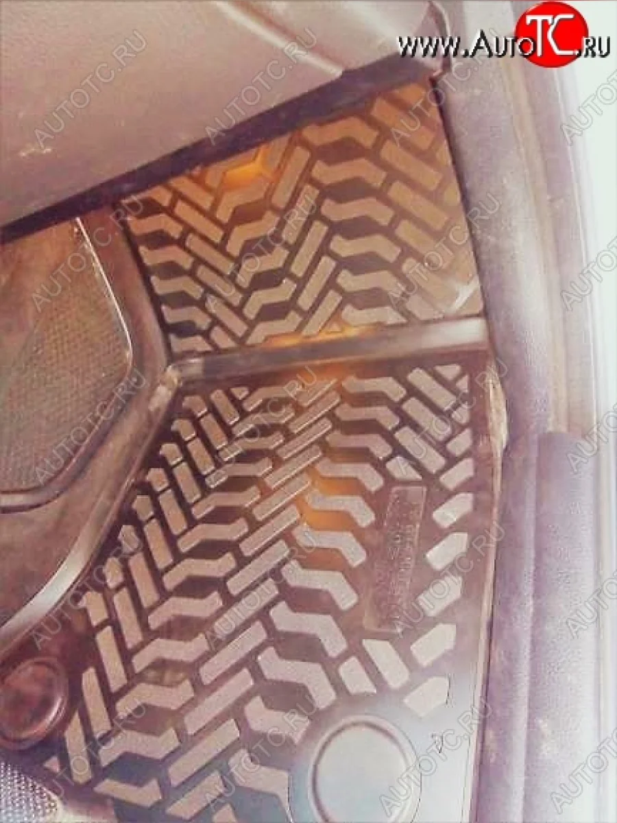 Комплект ковриков в салон Aileron 3D (с подпятником) BMW 5 серия F10 седан дорестайлинг (2009-2013)  в Керчи Республика Крым