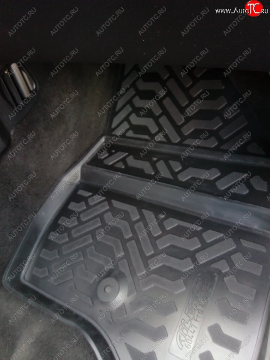 Комплект ковриков в салон Aileron 3D (с подпятником) Ford Explorer U502 1-ый рестайлинг, 5 дв. (2015-2018)  в Керчи Республика Крым