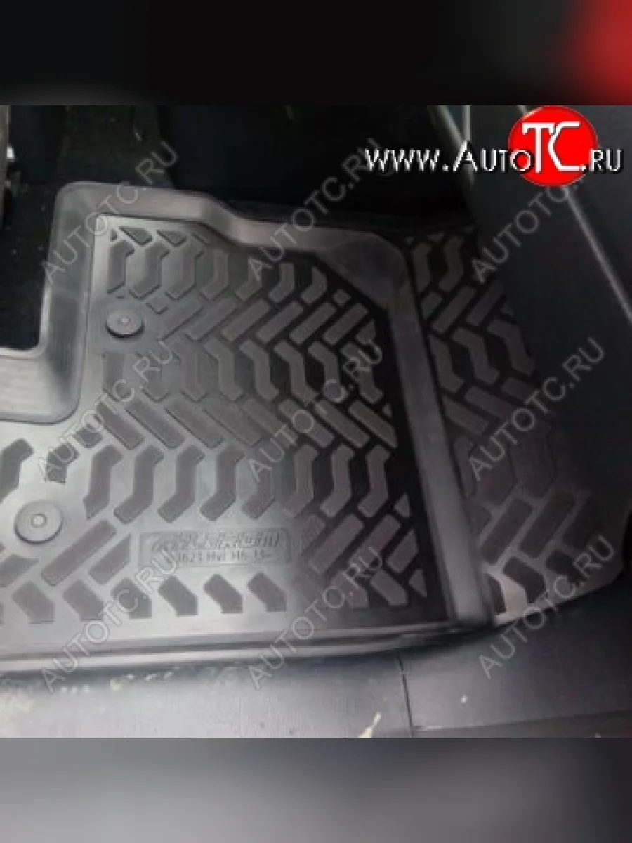 Комплект ковриков в салон Aileron 3D (с подпятником) Haval H6 (2013-2020)  в Керчи Республика Крым