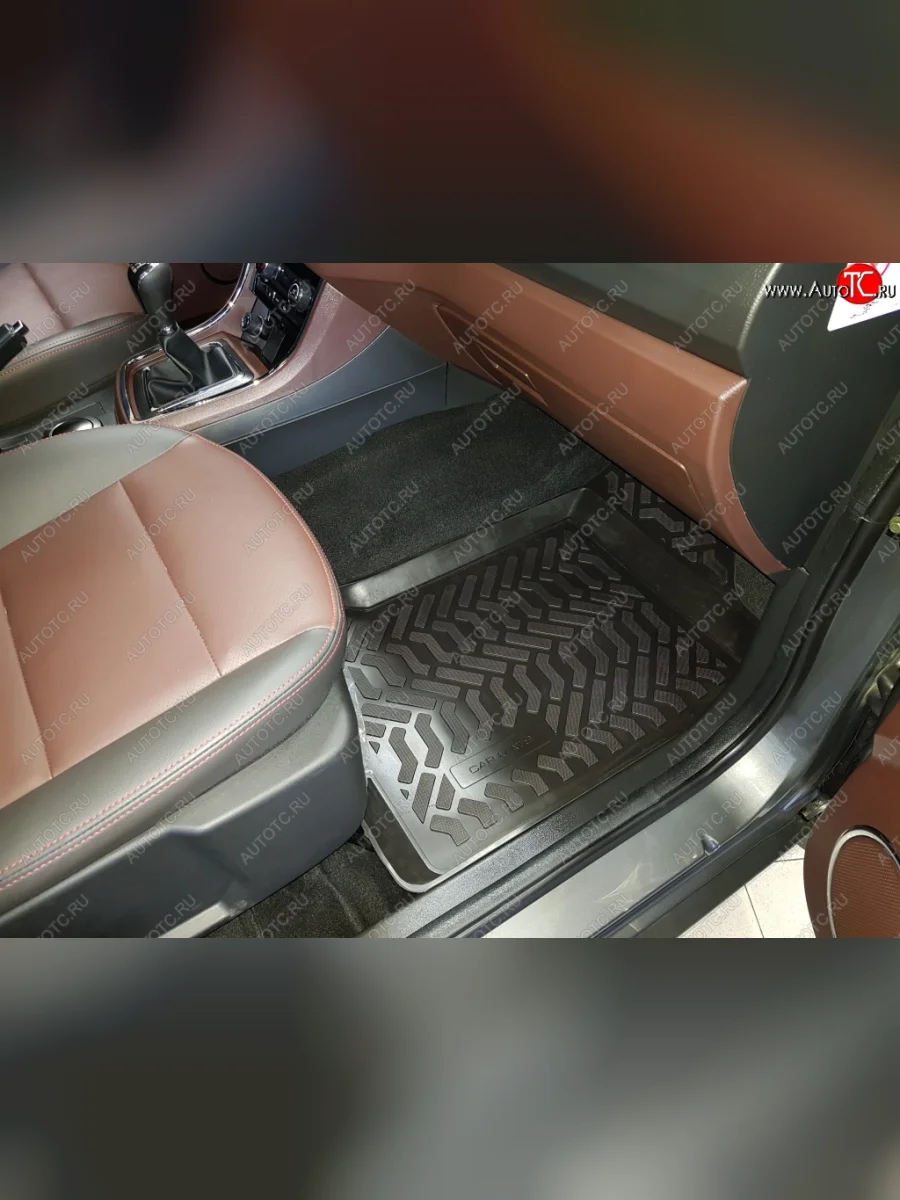 Комплект ковриков в салон Aileron 3D (с подпятником) Lifan Myway (2016-2025)  в Керчи Республика Крым