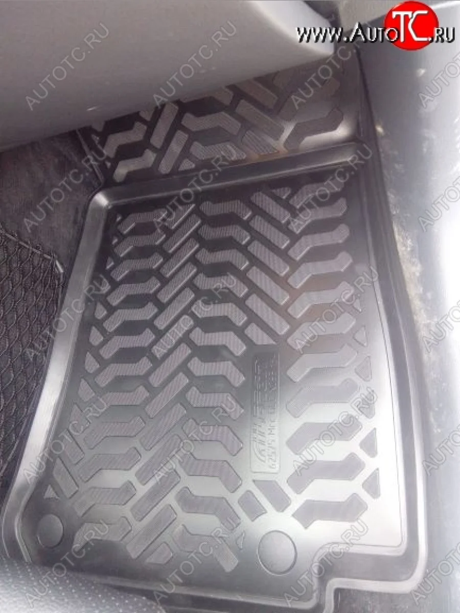 Комплект ковриков в салон Aileron 3D (с подпятником) Mercedes-Benz GLC class X253 (2015-2023)  с доставкой в г. Керчь