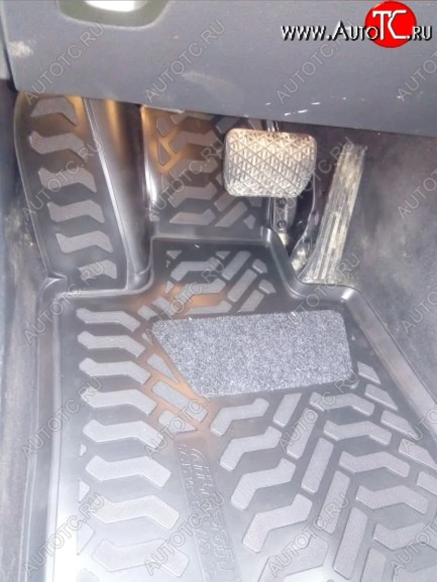 Комплект ковриков в салон Aileron 3D (с подпятником)  Mercedes-Benz GLE class (2015-2025) C292  в Керчи Республика Крым