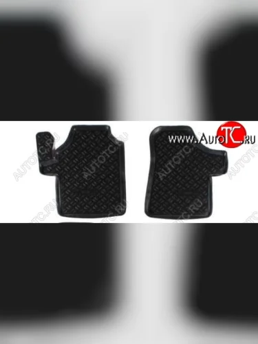 Комплект ковриков в салон Aileron 3D (1-й ряд) Mercedes-Benz Vito W639 дорестайлинг (2003-2010)