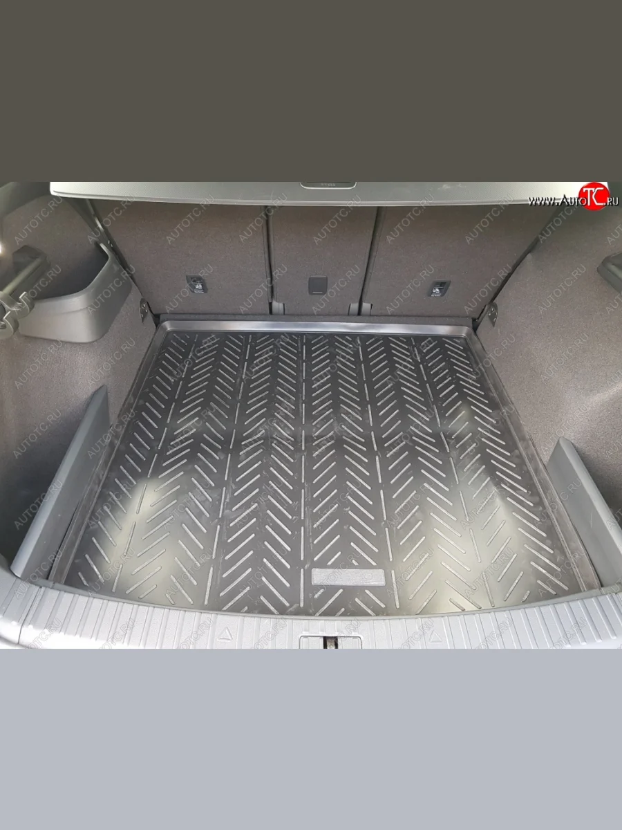 Коврик в багажник Aileron (5 мест), Skoda Kodiaq 1 NS7 дорестайлинг (2017-2021)  в Керчи Республика Крым