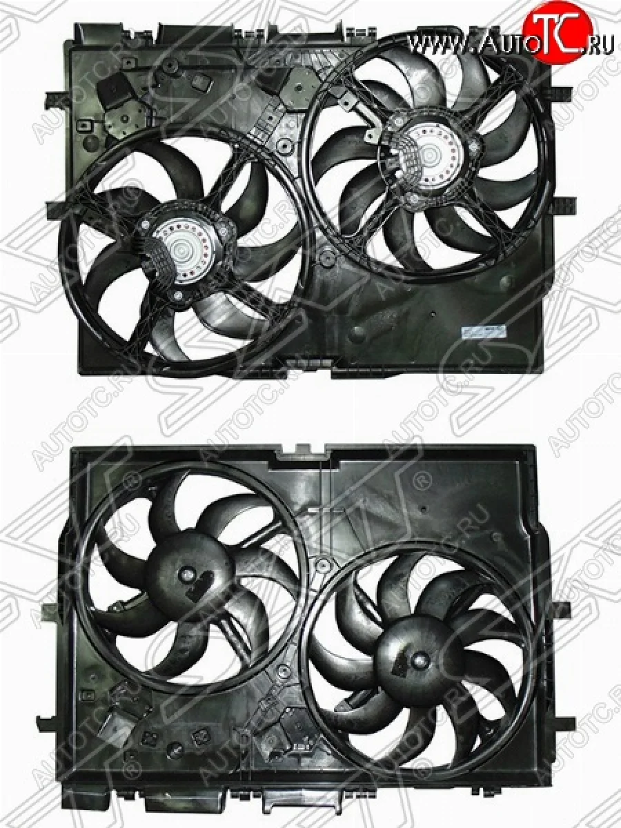 Диффузор радиатора SAT (в сборе, 2.2TD / 3.0) Fiat Ducato 250 (2006-2014)  в Керчи Республика Крым