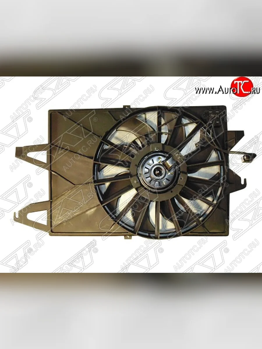 Диффузор радиатора в сборе SAT (1.8 / 2.0) Ford Mondeo Mk3,BWY дорестайлинг, универсал (2000-2003)  с доставкой в г. Керчь