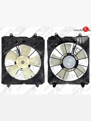 Диффузор радиатора в сборе SAT Honda CR-V RM1,RM3,RM4 рестайлинг (2014-2018)