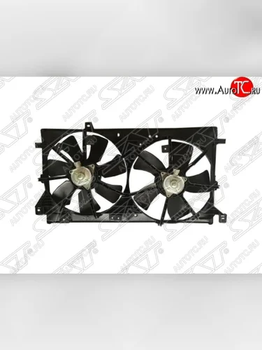 Диффузор радиатора в сборе SAT Mazda 3/Axela BL дорестайлинг, хэтчбэк 5 дв. (2009-2011)