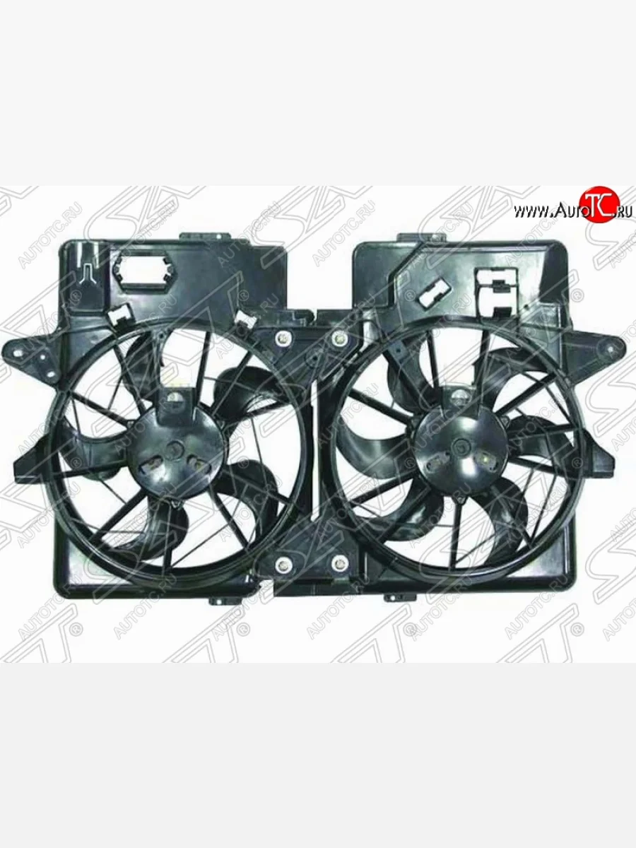 Диффузор радиатора в сборе SAT (2.0) Mazda Tribute  дорестайлинг (2000-2007)  в Керчи Республика Крым