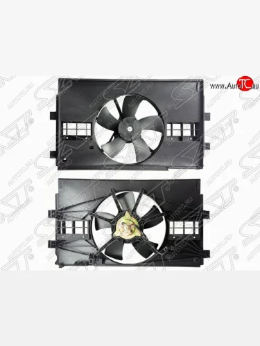 Диффузор радиатора в сборе MITSUBISHI LANCER X 07-              Mitsubishi Lancer 10 CY седан рестайлинг (2011-2017)