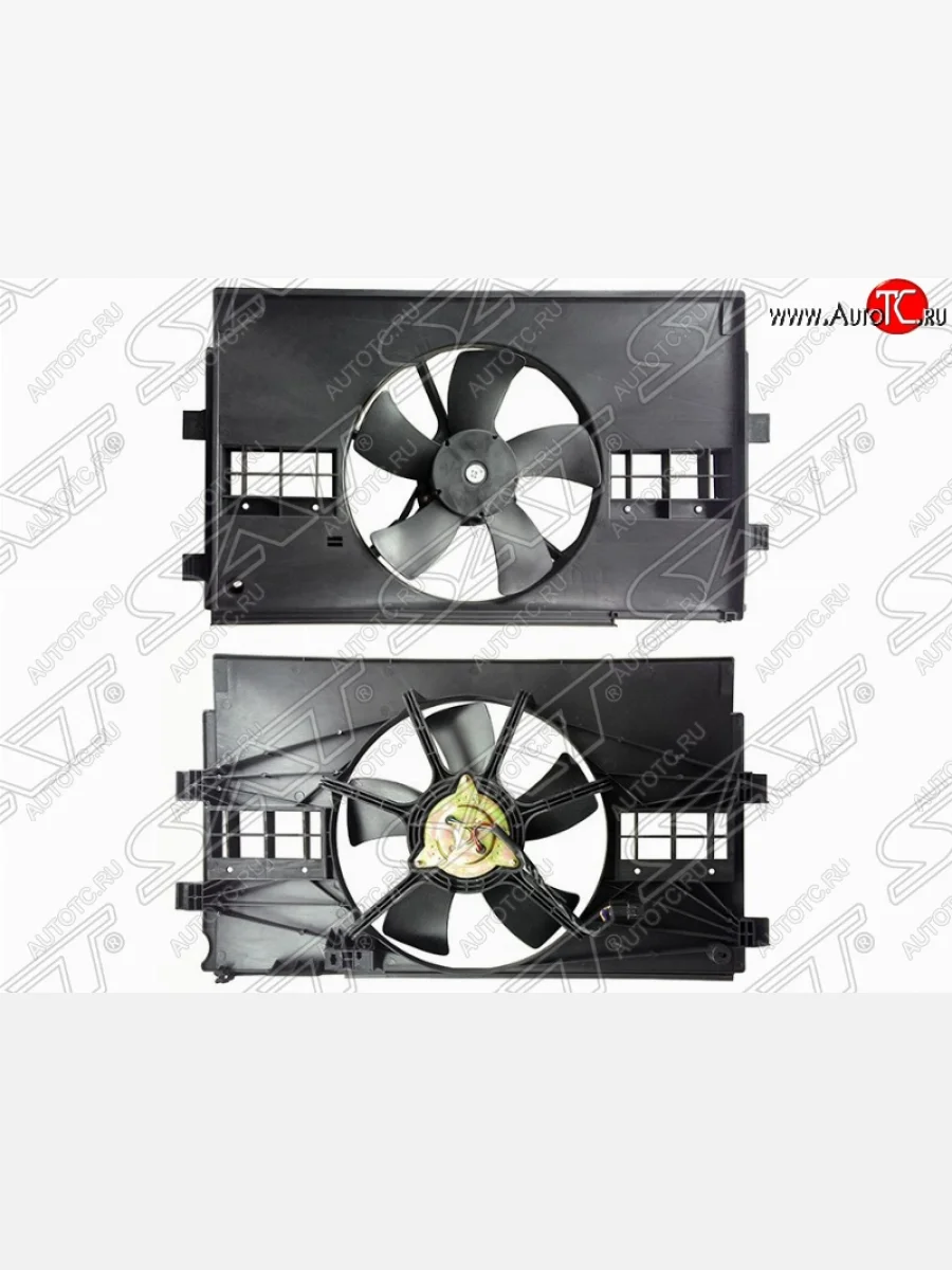 Диффузор радиатора в сборе MITSUBISHI LANCER X 07-              Mitsubishi Lancer 10 CY седан рестайлинг (2011-2017)  с доставкой в г. Пермь