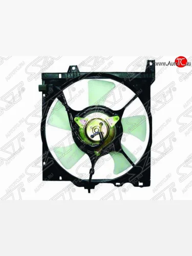 Диффузор радиатора в сборе SAT Nissan Pulsar 5 N15 седан дорестайлинг (1995-1997)