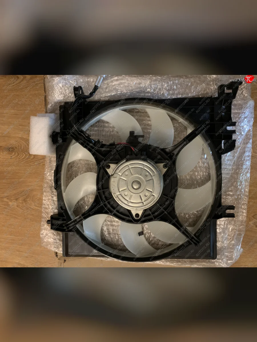 Диффузор радиатора в сборе SAT (TURBO, левая сторона) Subaru Legacy BL/B13 дорестайлинг седан (2003-2006)  с доставкой в г. Керчь