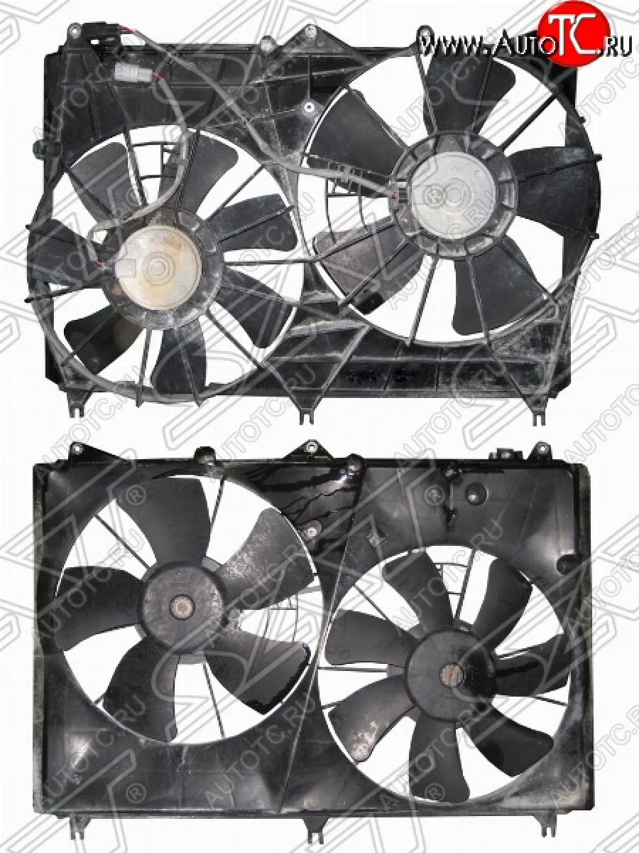 Диффузор радиатора в сборе SAT Suzuki Escudo 3 дорестайлинг (2006-2008)  с доставкой в г. Керчь