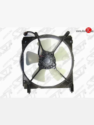 Диффузор радиатора в сборе SAT Toyota Caldina T190 дорестайлинг универсал (1992-1995)