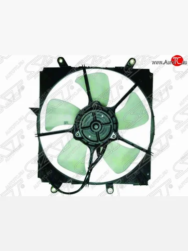 Диффузор радиатора в сборе SAT Toyota Caldina T190 дорестайлинг универсал (1992-1995)