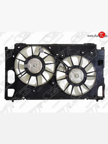 Диффузор радиатора в сборе SAT Toyota Prius Alfa лифтбек рестайлинг (2011-2015)