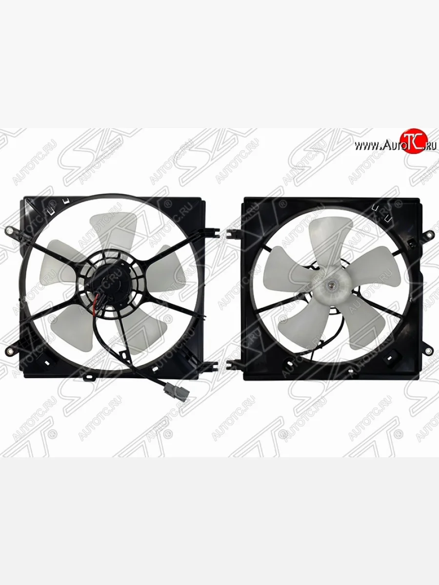 Диффузор радиатора в сборе SAT Toyota RAV4 CA20 3 дв. дорестайлинг (2000-2003)  в Воронеже Воронежской области