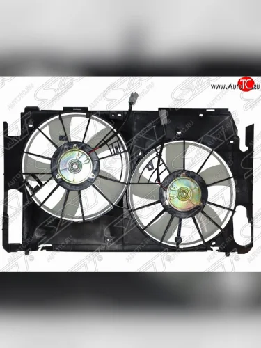 Диффузор радиатора в сборе SAT Toyota RAV4 XA305 5 дв. дорестайлинг (2005-2009)