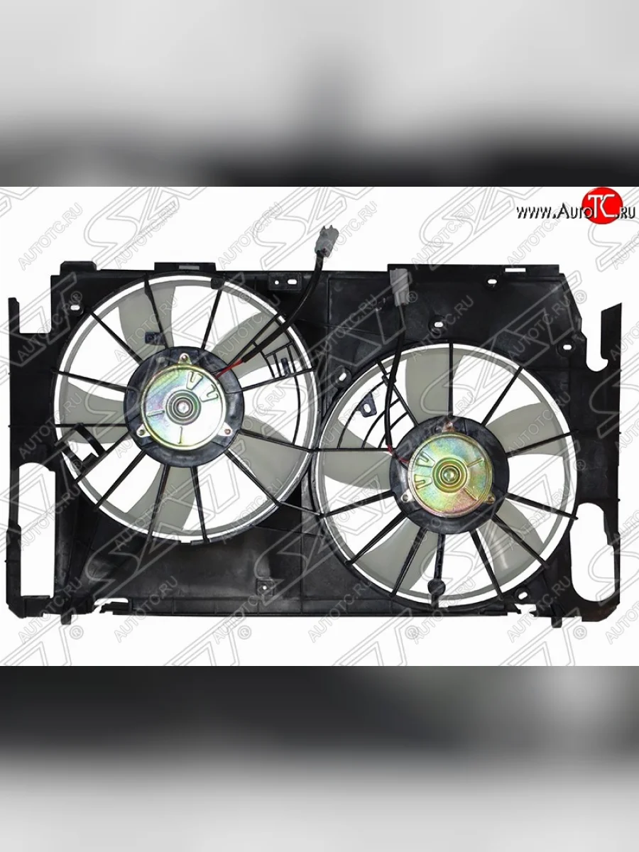Диффузор радиатора в сборе SAT Toyota RAV4 XA305 5 дв. дорестайлинг (2005-2009)  в Перми Пермском крае