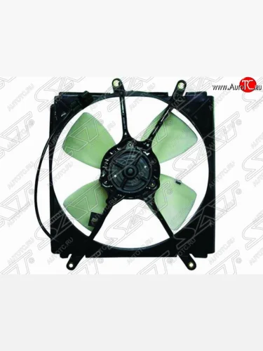 Диффузор радиатора в сборе SAT Toyota RAV4 XA10 3 дв. дорестайлинг (1994-1997)