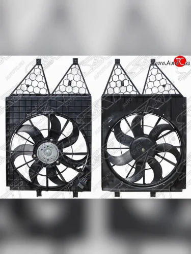 Диффузор радиатора в сборе SAT Seat Toledo Mk4 хэтчбэк 5 дв. (2011-2018)