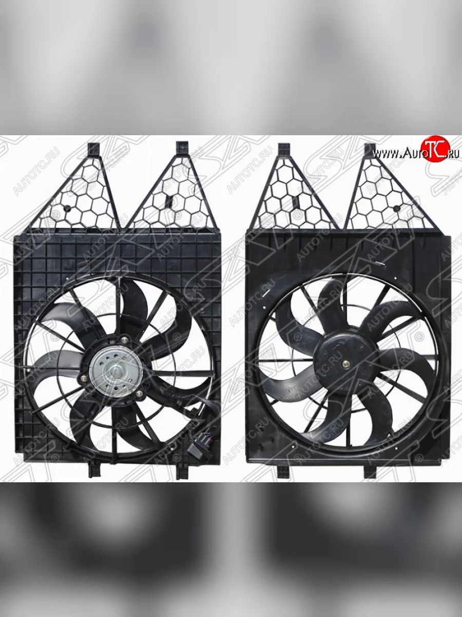 Диффузор радиатора в сборе SAT Seat Toledo Mk4 хэтчбэк 5 дв. (2011-2018)  с доставкой в г. Пермь
