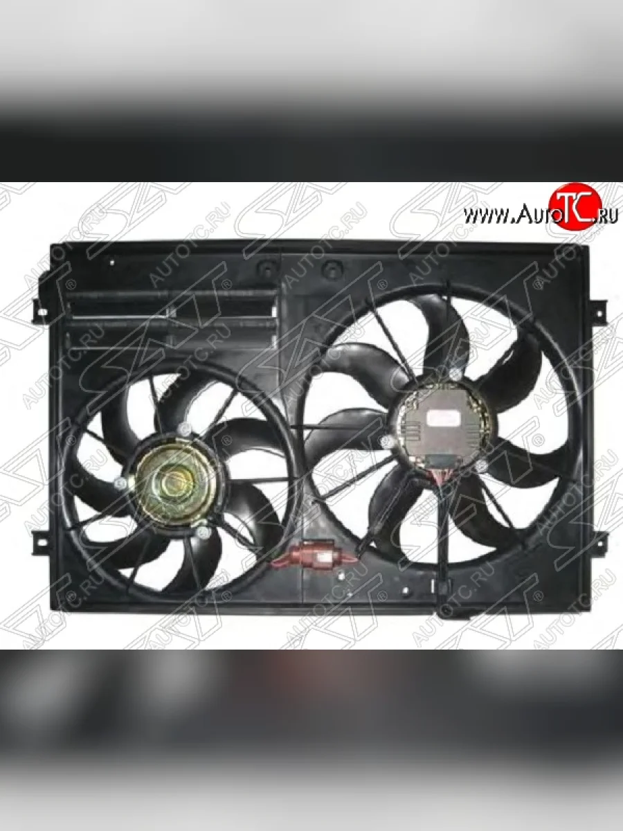 Диффузор радиатора в сборе SAT Audi A3 8PA хэтчбэк 5 дв. дорестайлинг (2003-2005)  с доставкой в г. Керчь