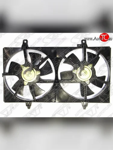 Диффузор радиатора в сборе SAT Nissan Altima L31 седан дорестайлинг (2001-2004)