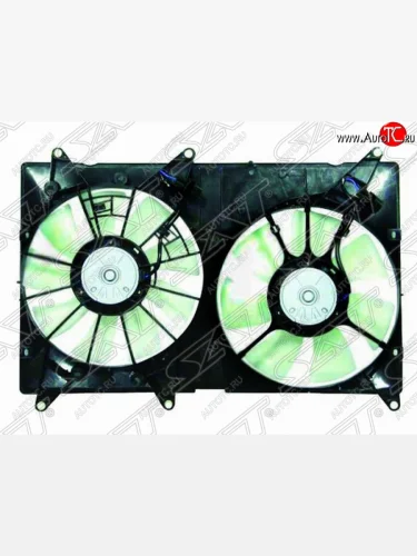 Диффузор радиатора в сборе SAT Toyota Harrier XU30 (2003-2013)