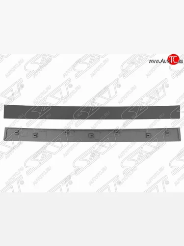 Накладка двери багажника SAT Mitsubishi Outlander XL (CW)  рестайлинг (2010-2013)