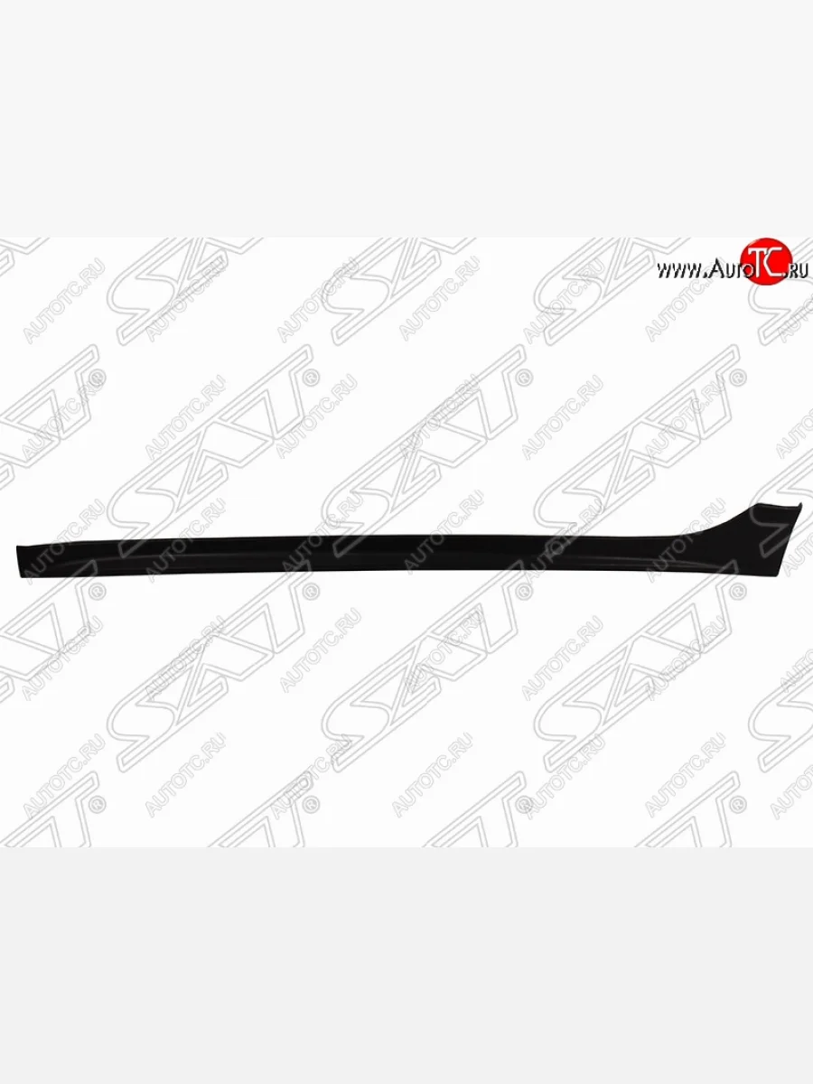 Левая накладка порога SAT Mitsubishi Lancer 10 CY седан рестайлинг (2011-2017) (Неокрашенная)  в Перми Пермском крае