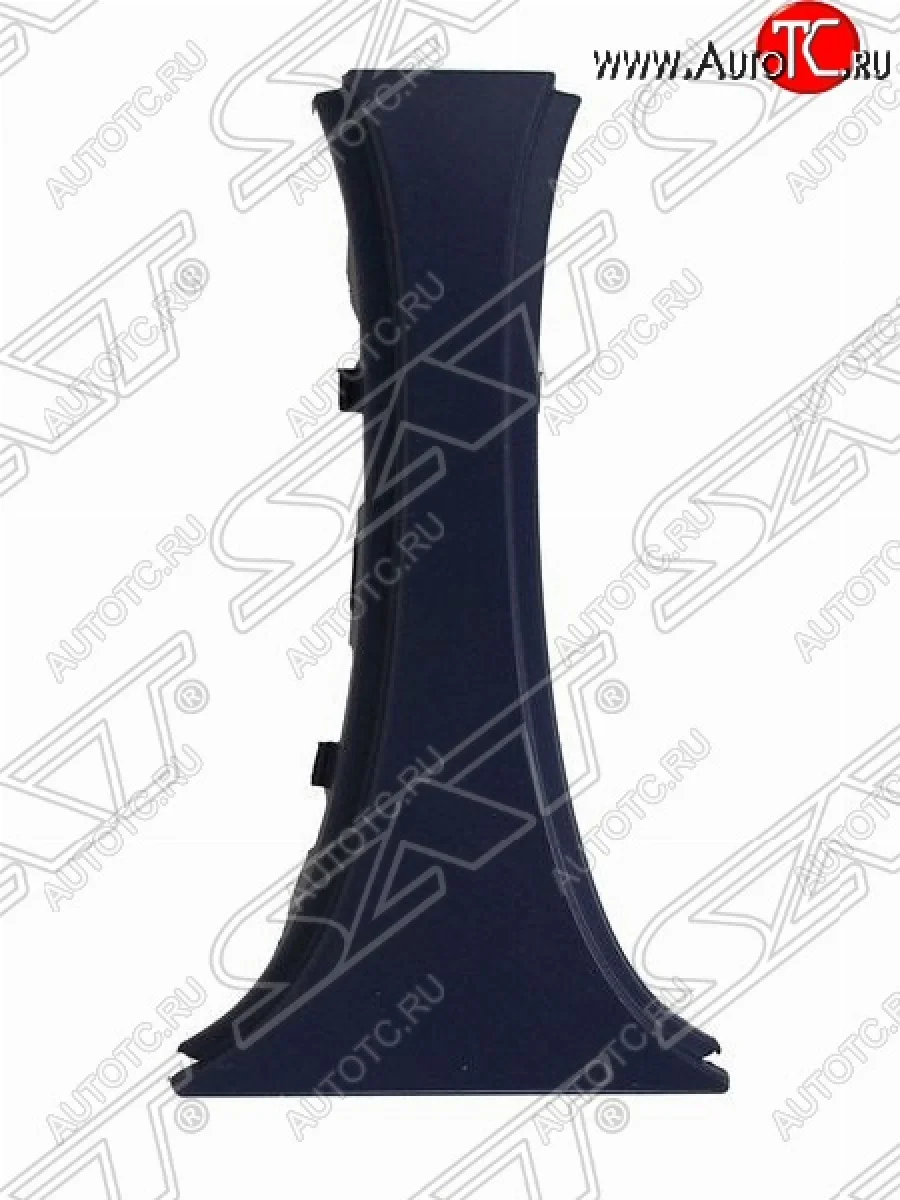 Молдинг решетки SAT (центральная часть) BMW 7 серия E65,E66, E67, E68 дорестайлинг, седан (2001-2005) (Неокрашенный)  в Самаре Самарской области