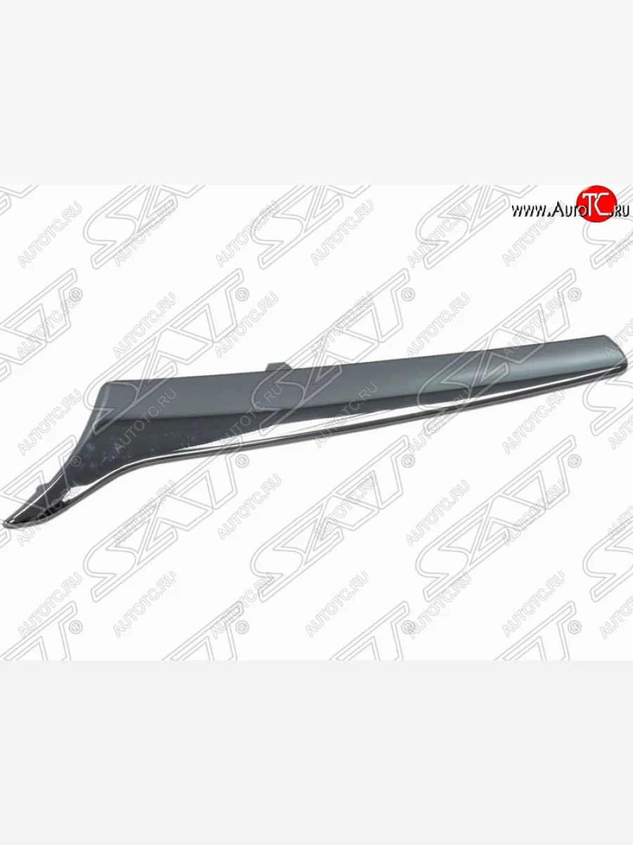 Левый молдинг решетки радиатора SAT Hyundai Solaris RBr хэтчбэк рестайлинг (2014-2017)  в Керчи Республика Крым