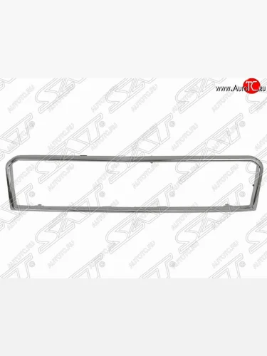 Молдинг решетки радиатора SAT Chevrolet Aveo T250 хэтчбек 5 дв рестайлинг (2006-2011)