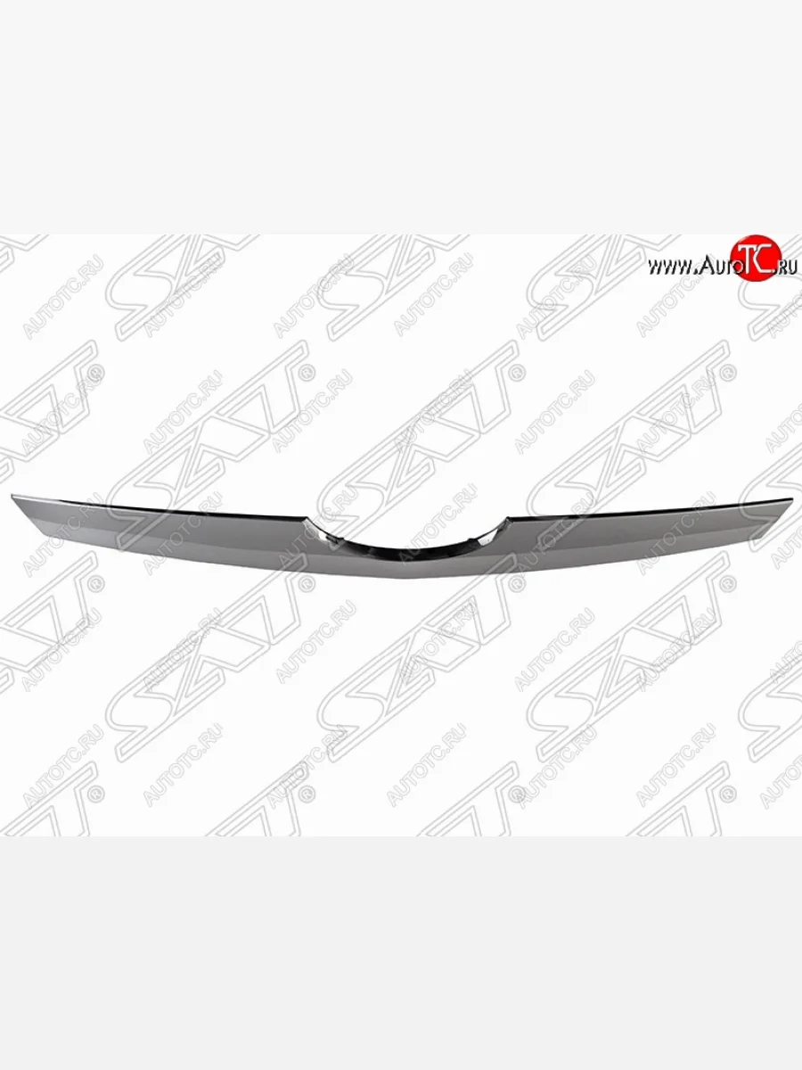 Молдинг решетки радиатора SAT (хром) Лада ВАЗ Ларгус дорестайлинг R90 (2012-2021)  в Керчи Республика Крым