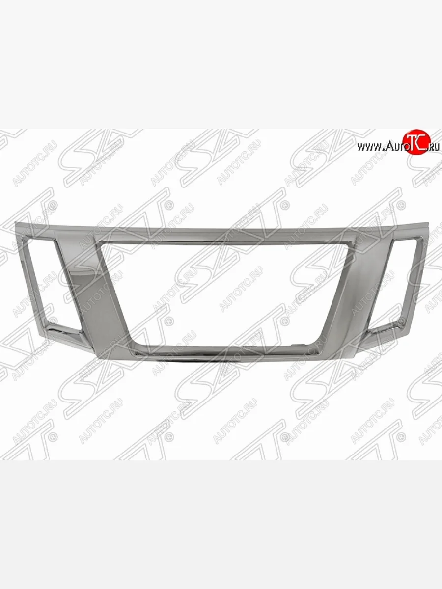 Молдинг решетки радиатора SAT Nissan Terrano D10 рестайлинг (2016-2022)  в Самаре Самарской области