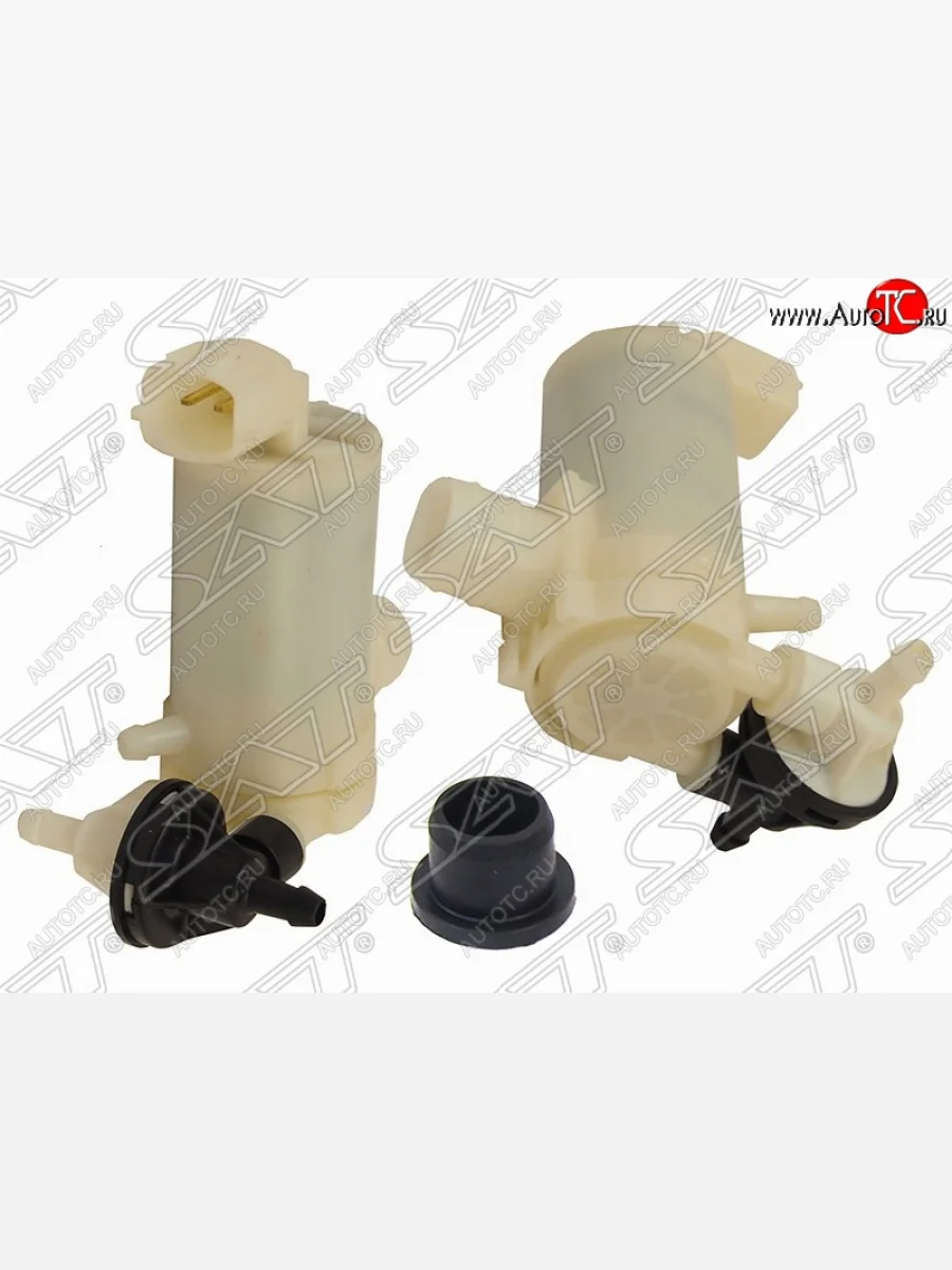 Мотор омывателя лобового стекла SAT (под 2 выхода) Mazda Demio 3 DE дорестайлинг (2007-2011)  в Самаре Самарской области