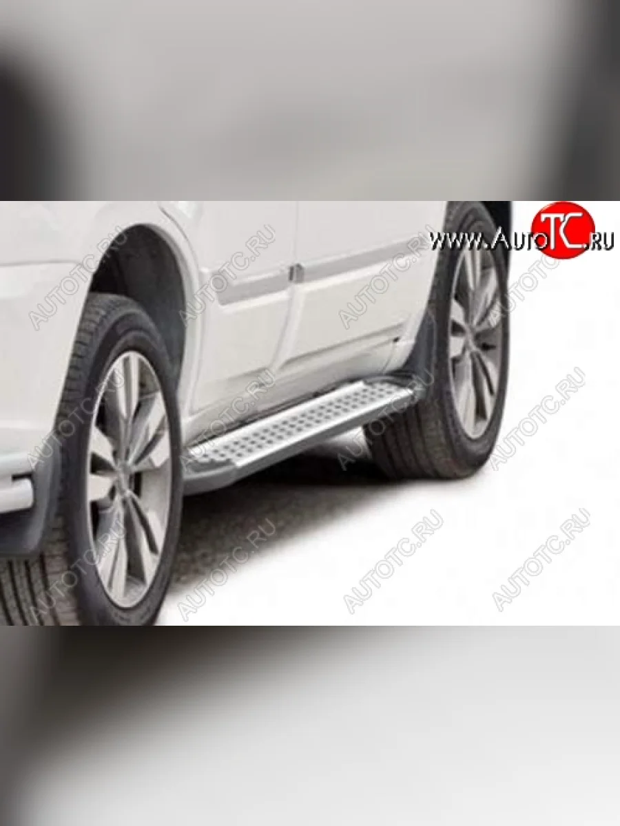 Порожки для ног Бумер (алюминий) Chery Tiggo 3x дорестайлинг (2017-2020)  в Перми Пермском крае