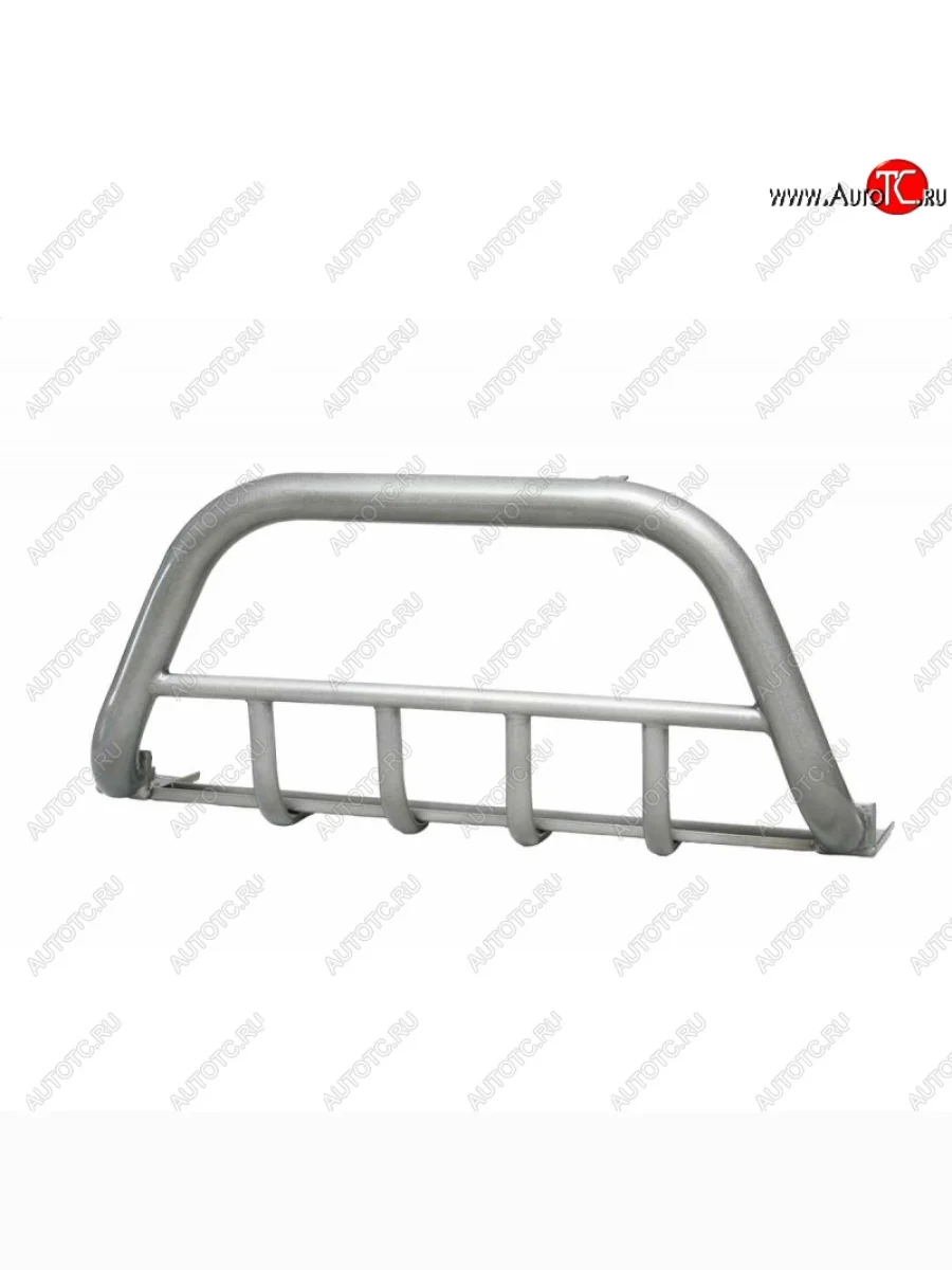 Защита переднего бампера ТехноСфера (Техно Сфера) - Зубатая (Сталь с покрытием, d51 mm) Лада ВАЗ Калина 1118 седан (2004-2013) (цвет: Серебристый)  в Перми Пермском крае