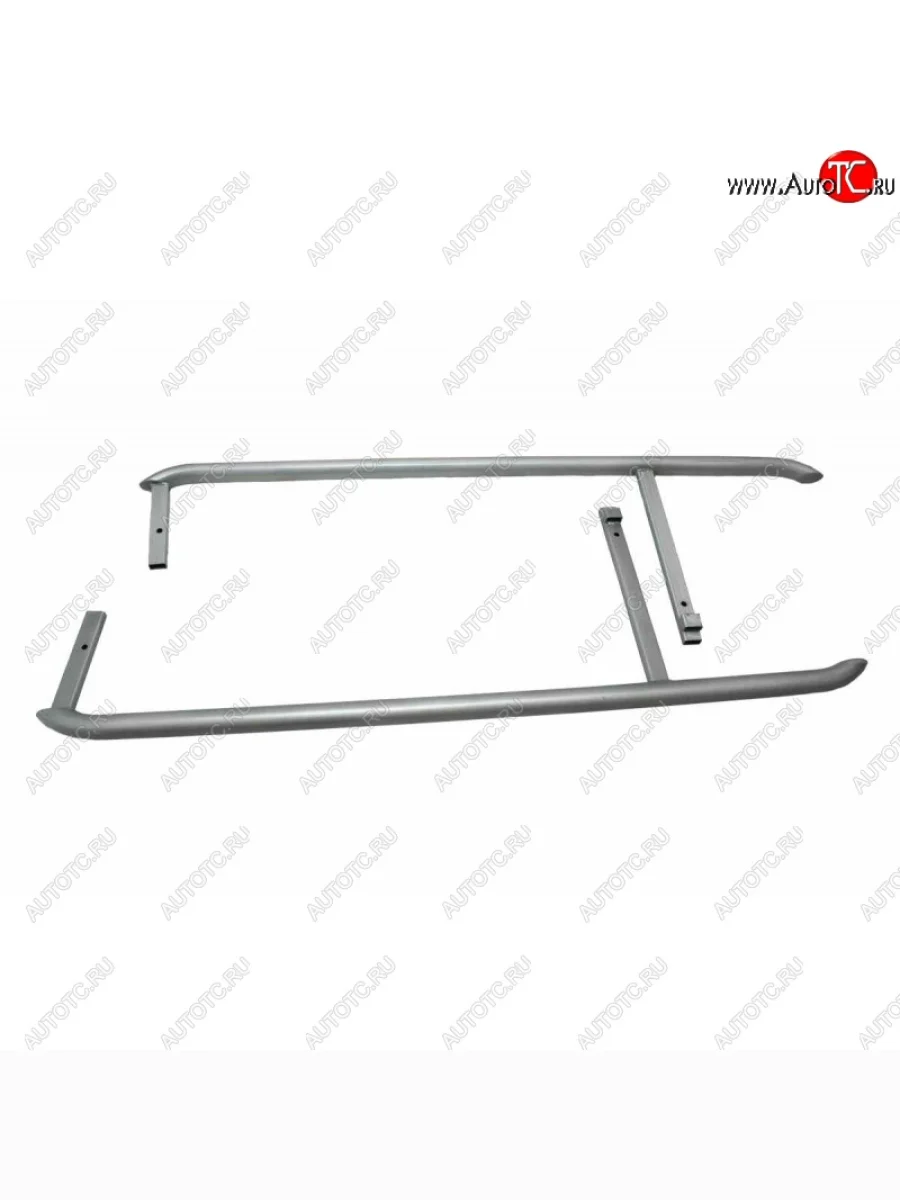 Защита порогов ТехноСфера (Техно Сфера) (Сталь с покрытием)  Лада ВАЗ  2108, 2109, 21099 (цвет: Серебристый)  в Самаре Самарской области