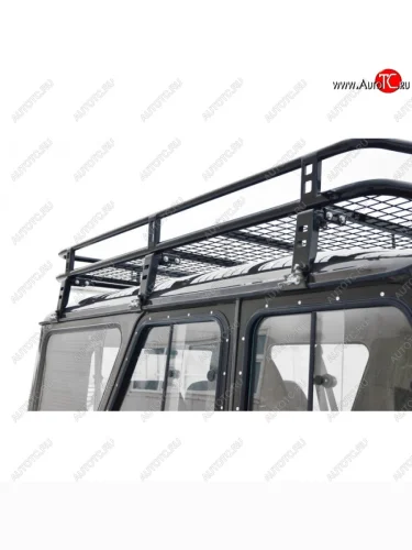 Багажник экспедиционный ТехноСфера (Техно Сфера) Трофи (с сеткой) Уаз 315195 Хантер (2003-2025)