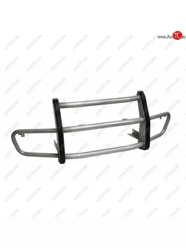 Защита переднего бампера ТехноСфера (Техно Сфера) (с ушами, Сталь с покрытием) ГАЗ Баргузин  2217 автобус - Соболь ( 2217 автобус,  2752,  2310,  2217 Бизнес автобус,  2752,Бизнес,  2310,Бизнес)