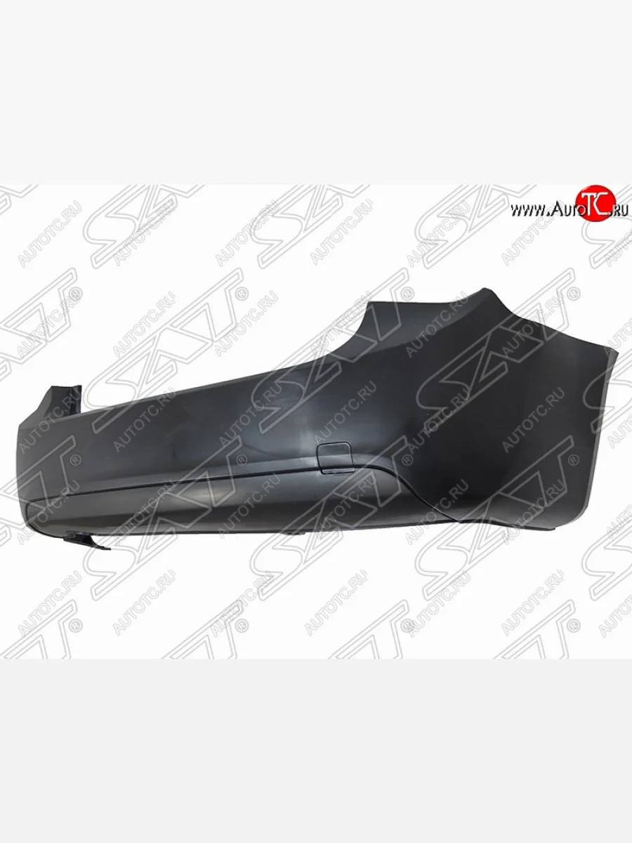 Задний бампер SAT (без отверстий под парктроник) Chevrolet Cruze J300 седан дорестайлинг (2009-2012) (Неокрашенный)  в Керчи Республика Крым