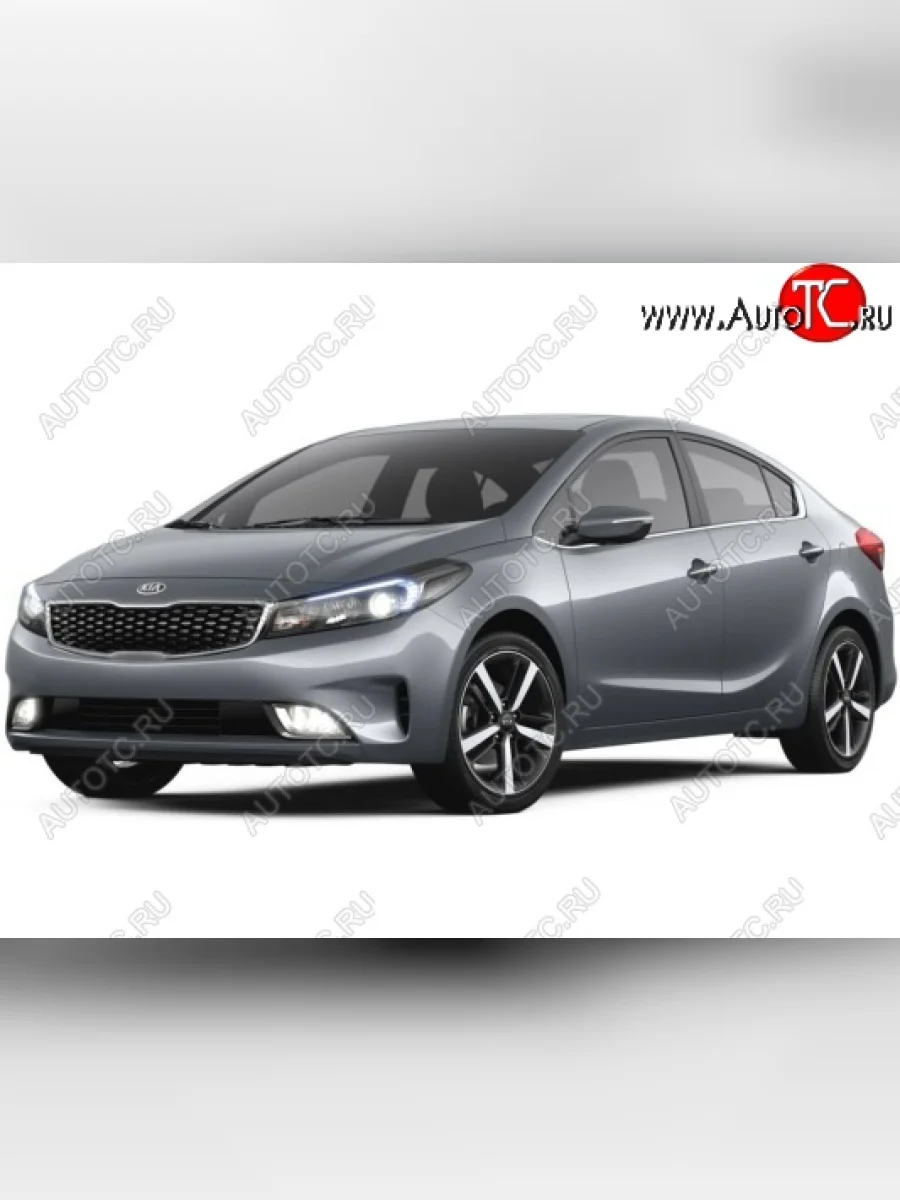 Передний бампер JORDEN KIA Cerato 3 YD рестайлинг седан (2016-2019) (Неокрашенный)  в Перми Пермском крае