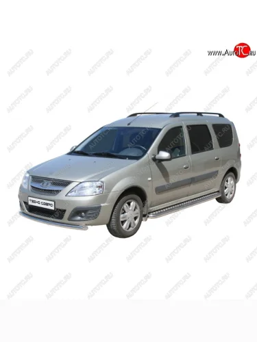 Защита переднего бампера ТехноСфера (Техно Сфера) (нержавейка, d51 mm) Лада ВАЗ Ларгус дорестайлинг R90 (2012-2021) Защита переднего бампера ТехноСфера (Техно Сфера) (нержавейка, d51 mm) Лада ВАЗ Ларгус дорестайлинг R90 (2012-2021)