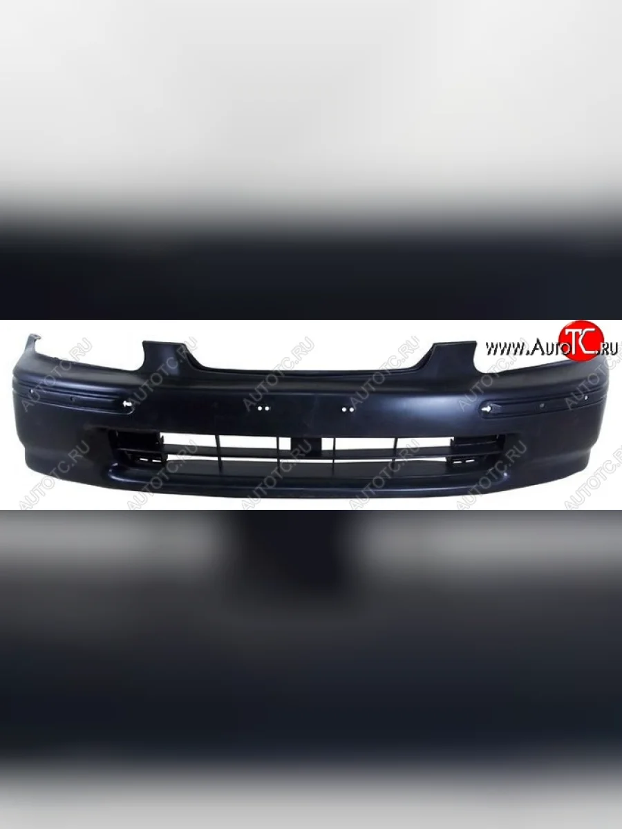 Передний бампер SAT (Тайвань) Honda Civic EJ,EK,EM седан дорестайлинг (1995-1998) (Неокрашенный)  в Самаре Самарской области