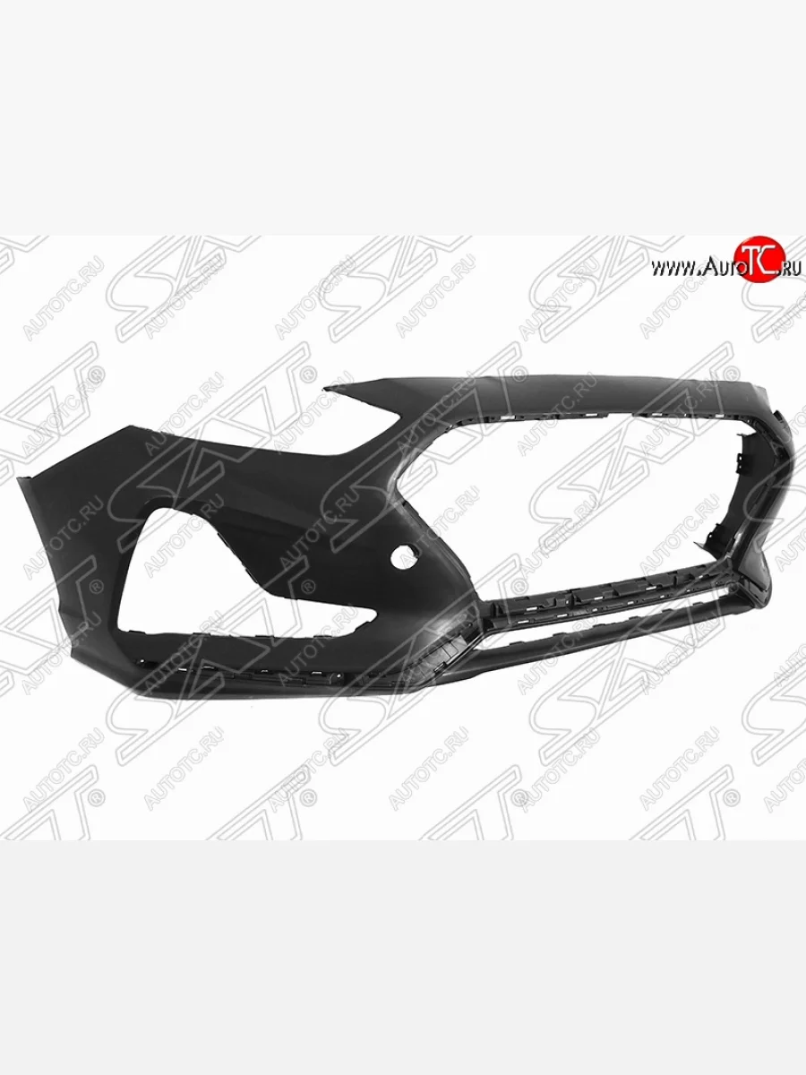 Передний бампер SAT Hyundai Sonata LF рестайлинг (2017-2019) (Неокрашенный)  в Перми Пермском крае